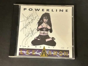 Lee Aaron The Best of Powerline CD with Autograph Rare Attic Record Combine Ship - Bild 1 von 3