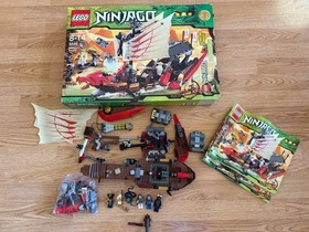 LEGO Ninjago 9446 &ndash; Destiny&rsquo;s Bounty (Retired), with box, manuals & mini figs