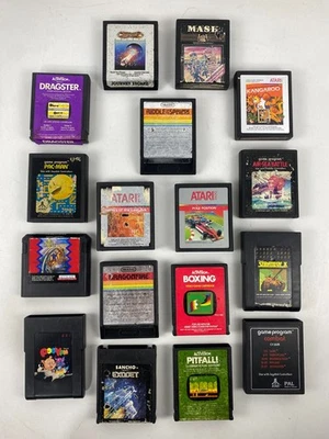 Atari 2600 MASH  - EXOCET   - Pitfall! - Dragonfire - Kangaroo - Journey Game - Image 1 of 4