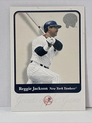2001 Fleer Greats of the Game - Reggie Jackson #104 - Image 1 of 2