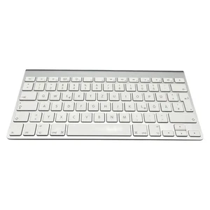 Apple A1314 Magic Wireless Keyboard Tastatur Weiß Bluetooth QWERTZ Original Mac - Bild 1 von 8