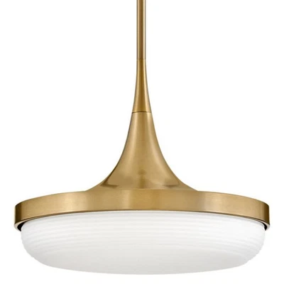 Colgante LED Fredrick Ramond FR35047 Elsa 14"W - Latón Foto 1 de 3