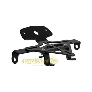 Portafaro LUCAS in acciaio con portatarga per Triumph BONNEVILLE - Picture 1 of 3