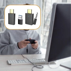 Audio Transmitter Connector Low Latency Stereo Sound System Music Adapter - Picture 1 of 10