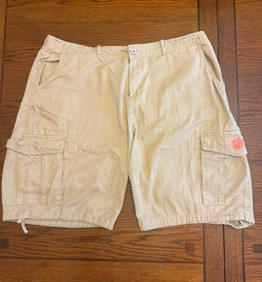 Pantalones Cortos Carga Clemson Tigers Caqui J. America 42 XXL Pata Logo Bordado Foto 1 de 4