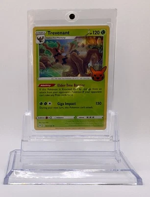 Case & Stand Included Trevenant 17/196  TrickOrTrade Holo Rare Pokémon Card 2022 - Image 1 of 3