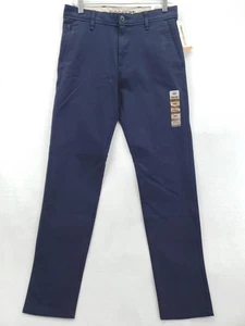 NEW Dockers Pants Men 30x32 Navy Blue Slim Fit Smart 360 Flex Chinos SmartSeries - Picture 1 of 20