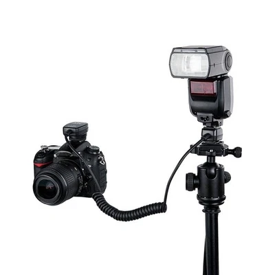 1.3m TTL Off Camera Flash Extension Cord Cable for Nikon SB-600 SB-800 Speedlite - Image 1 of 4