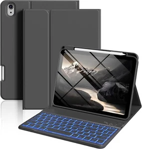 Tastatur Hülle für iPad (A16) 11./10. Generation 10,9 Zoll 2025/2022 mit Stift - Bild 1 von 13