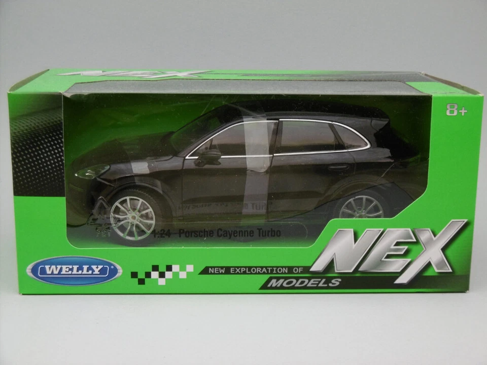 Porsche Cayenne Turbo (2018) - Welly 1:24 - WE24092BK - Immagine 1 di 1