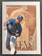 1996 Emotion-XL D-Fence Raul Mondesi #7 MINT