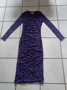 Tom Tailor Denim, Kleid, XS-34, lila-schwarz, stretch, festlich - Bild 1 von 5