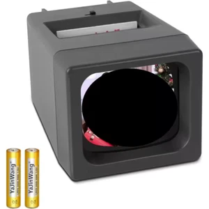 2 in. Film and Slide Viewer, 2X LED Illuminated Viewing Screen Slide Projector f - Picture 1 of 12