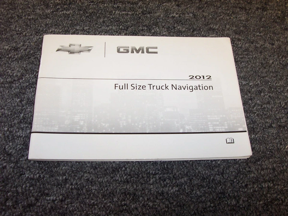 Chevrolet Silverado 1500 2500 3500 2012 camioneta sistema de navegación manual del dueño Foto 1 de 1