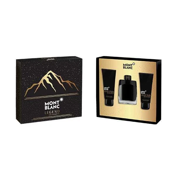 Juego de 3 perfumes Mont Blanc Legend (3,3 oz EDP + 3,3 oz A/S + 3,3 oz S/G) Foto 1 de 1