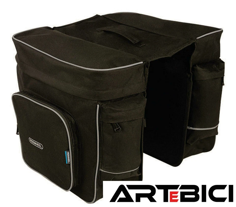 Borsa,borse laterali Barbieri 30lt, 2 parti unite, per bici, in cordura - Immagine 1 di 1