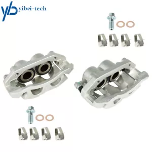 Front Brake Calipers w/ Bracket Pair 2 for Ram 1500 Dodge Durango Chrysler Aspen - Picture 1 of 12