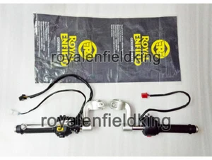 Compatible Para Royal Enfield Gt Continental 650 Completo LH & Rh Manillar - Imagen 1 de 11