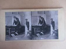 Comic Melodrama Satire Humour   Stereo Card Stereo-view ,  photos down listing
