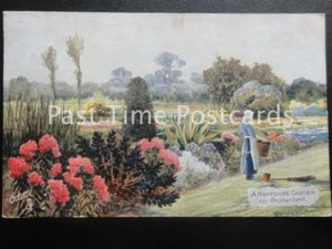 c1907 Tucks - A Hampshire Garden near Brockenhurst - Picture 1 of 1