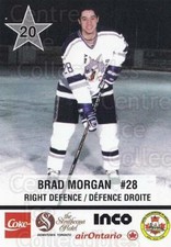 1997-98 Sudbury Wolves Police #20 Brad Morgan