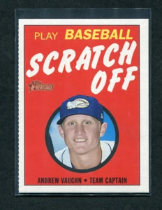2020 Topps Heritage Minor League Scratch Off Insert You Pick - Picture 1 of 1