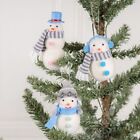 Home Decorations Snowman Small Doll Pendant Christmas Hanging  Christmas Party