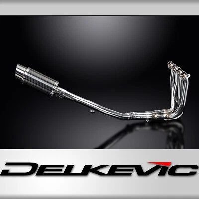 Kawasaki ZX-14R 2012-2023 Complete Exhaust 4-1 8" Round Carbon Muffler - Image 1 of 4