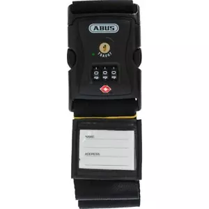 Abus Kofferband-Schloss 620TSA/192 Koffergurt Kofferschloss TSA 192 cm schwarz - Bild 1 von 5