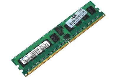 499275-061 HP MEMORY 1GB 1RX8 PC2 6400P 800MHZ DDR2 - 497763-B21 - Image 1 of 4