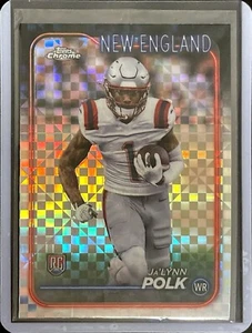 Ja'Lynn Polk - Rookie - 2024 Topps Chrome Football - X-Fractor #220 - Bild 1 von 1