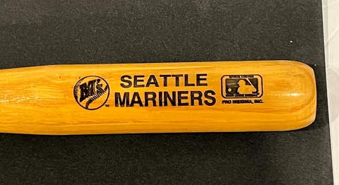 Seattle Mariners Wood 18" Mini Baseball Bat 1992 MLB Cover