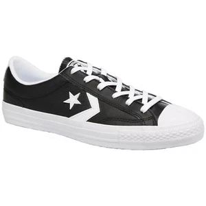 ENTRENADORES BAJOS CONVERSE STAR PLAYER OX. CUERO NEGRO Y BLANCO, 16 REINO UNIDO, 51,5 EU, NUEVO - Imagen 1 de 6