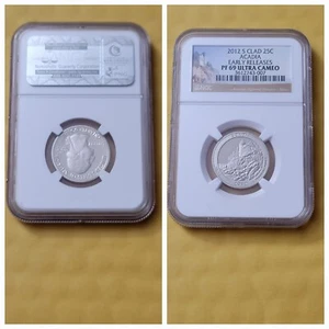 2012-S Proof Acadia Early Release Quarter NGC PF69 Ultra Cameo - Picture 1 of 3