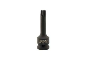 TMAX T-55 3" Long Black Impact Torx Socket Bit 1/2 Inch Square Drive Auto Tool - Picture 1 of 4
