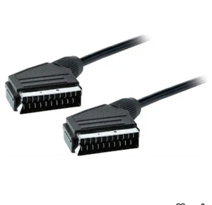 SCART LEAD Fully Wired 21 Pin-Suitable for TV DVD SKY VIDEO - 2.8 Metre Length - Picture 1 of 2