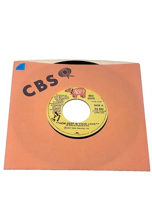 Bee Gees 'How deep is your love' & 'Can't keep a good man down' 7" 45 RPM (#401) - Image 1 of 3
