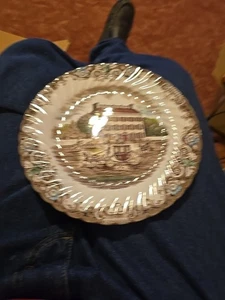 Johnson Brothers Heritage Hall 1 Georgian Town House 10" Teller - Bild 1 von 6