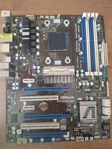Mainboard AsRock 970 Extreme 4 - Am3+ - ⚠️ ohne Dual Channel ⚠️ Beschreibung lesen - Bild 1 von 5