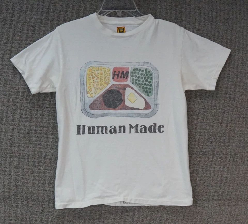 Vintage Human Made Graphic T-Shirt White Size Small - Image 1 of 4
