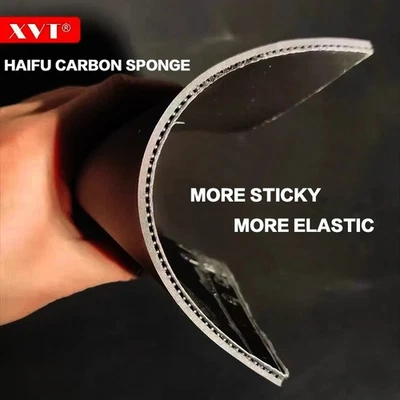 HAIFU Tiburón/Ballena Pegajosa Carbono Esponja Tenis de Mesa Goma Foto 1 de 4