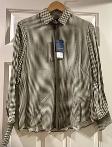 NWT! Piazza Sempione green & white striped blouse , Size 40 - Picture 1 of 8