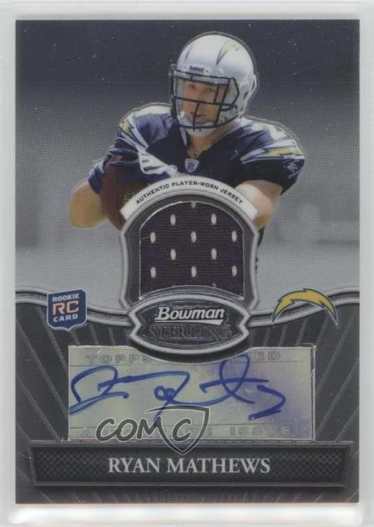 2010 Bowman Sterling Auto Relics Ryan Mathews #BSAR-RM Rookie Auto RC - Image 1 of 2