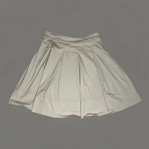 Gonna Burberry London beige plissettata 100% cotone Made in Italy taglia UK 12 US 10  - Foto 1 di 10