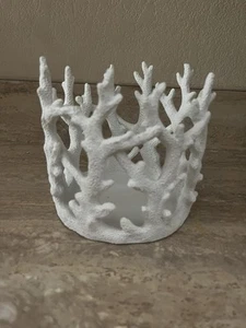 Yankee Candle Large Pillar CORAL Holder New - Picture 1 of 1