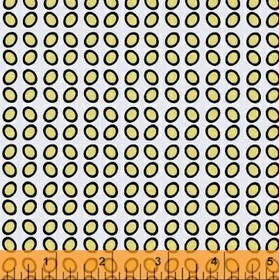 Jack Shapiro-Moe3 for Windham, Neo Geo Collection -Oval Dots in Yellow (FTQ)