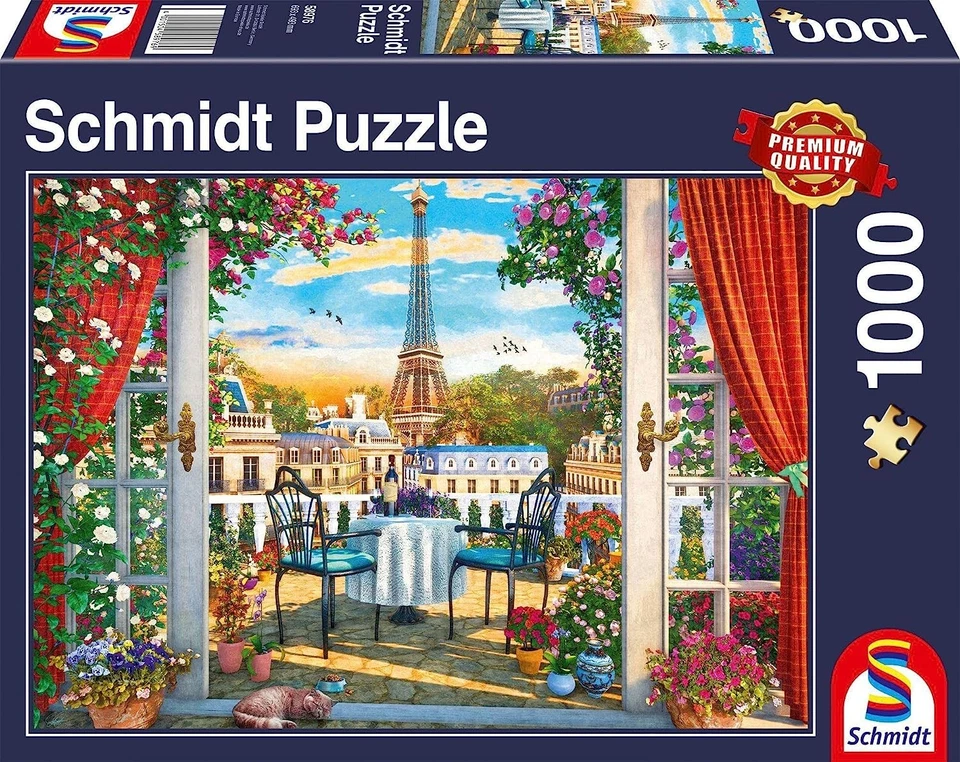 SCHMIDT, Puzzle da 1000 pezzi Terrasse à Paris, ,  SCM58976 - Immagine 1 di 1