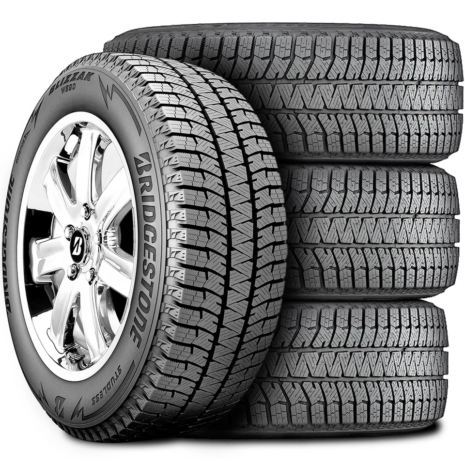 4 Tires Bridgestone Blizzak WS90 205/65R15 94T (Studless) Snow Winter Foto 1 de 4