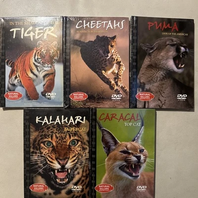 Natural Killers - Kalahari Supercat, Caracal Tiger DVD & Booklet NEW & SEALED - Image 1 of 4