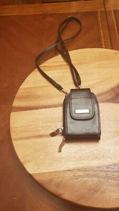 Buxton Women Black Crossbody/Belt Mini Bag One Size - Picture 1 of 8